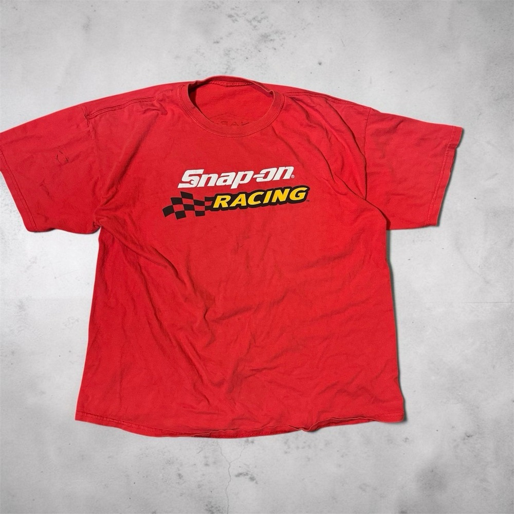 Snap On Tools T Shirt Red XL Racing Shirt 2011 Tool Event Shirt Ohio